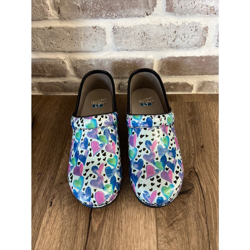 Dansko LT heart clogs size 38